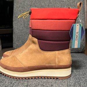 Women’s NEW Toms McKenna Winter Boots, Sz 9